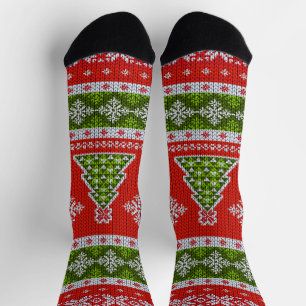 Skandinavisches Design Gemütlicher Winterurlaub Socken
