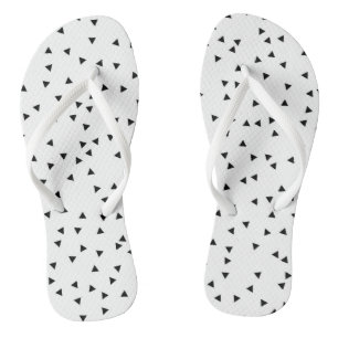 Skandinavisches Dreieck-Muster Flip Flops