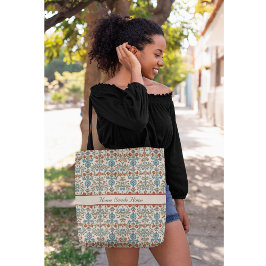 Skandinavisches Folkloredesign - Blume individuell