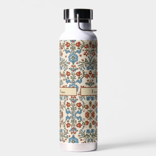 Skandinavisches Folkloredesign - Blume individuell Trinkflasche