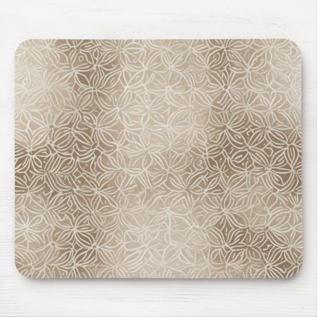Skandinavisches geometrisches Muster Mousepad (Vorne)
