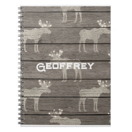 Skandinavisches inspiriertes Notebook. Bearbeitbar Notizblock