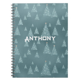 Skandinavisches inspiriertes Notebook. Bearbeitbar Notizblock