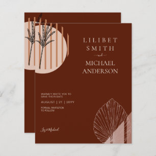 Skandinavisches Japandi - Abstrakte Formen SAVE TH