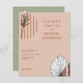 Skandinavisches Japandi - Abstrakte Formen SAVE TH