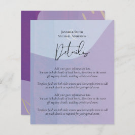 Skandinavisches Japandi Moderne Abstrakte Hochzeit