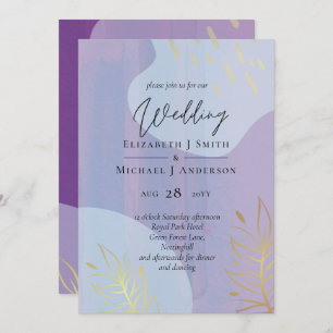 Skandinavisches Japandi Moderne Abstrakte Hochzeit