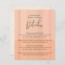 Skandinavisches Japandi Moderne Abstrakte Hochzeit