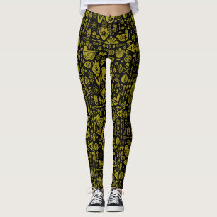 Skandinavisches Muster Kunst Leggings