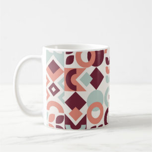 Skandinavisches Musterdesign. Einfache moderne Ret Kaffeetasse