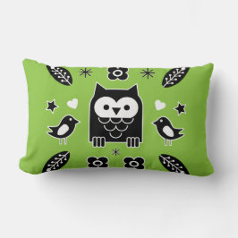 Skandinavisches Owl Folkloregeschenk Lendenkissen