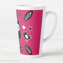 Skandinavisches Owl Folkloregeschenk Milchtasse
