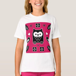 Skandinavisches Owl Folkloregeschenk T-Shirt