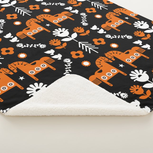 Skandinavisches Pferdervolk Sherpadecke (3/4)