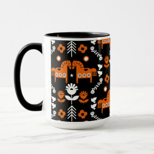 Skandinavisches Pferdervolk Tasse