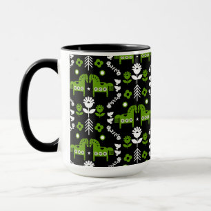 Skandinavisches Pferdervolk Tasse