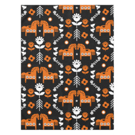 Skandinavisches Pferdervolk Tischdecke