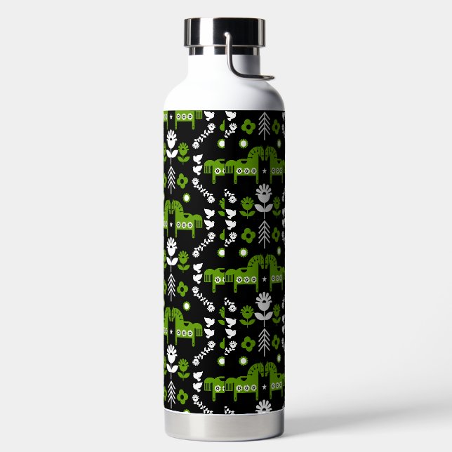 Skandinavisches Pferdervolk Trinkflasche (links)