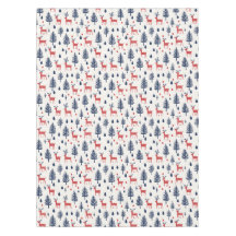 Skandinavisches Rotes und Blaues Hirschwald