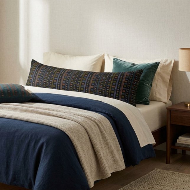 Skandinavisches Volksmuster dekorativ Seitenschläferkissen (Von Creator hochgeladen)