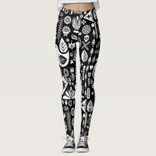 skandinavisches Weihnachtsfest Leggings