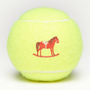 Skandinavisches Weihnachtspferd Tennisbälle