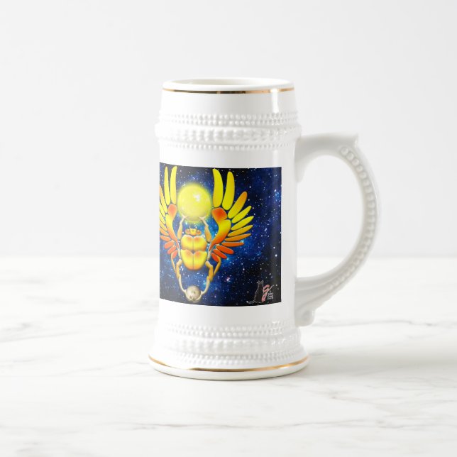 Skarabäus Bierglas (Rechts)