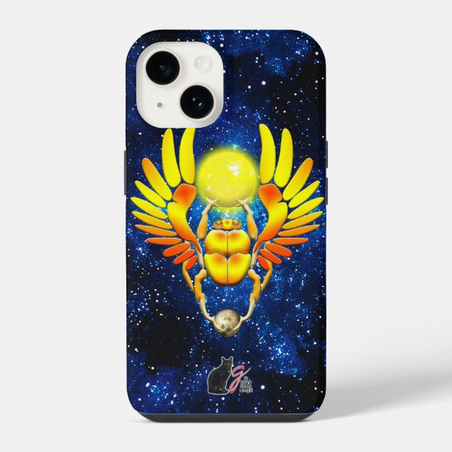Skarabäus iPhone Hülle (Rückseite)