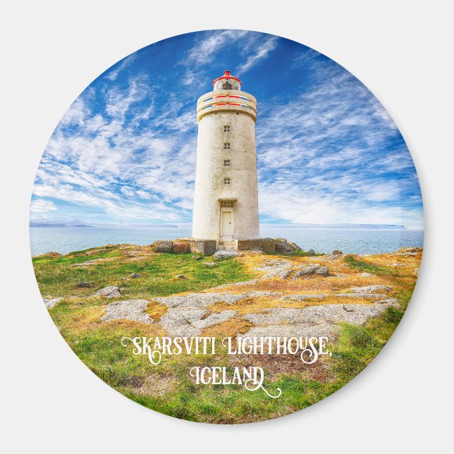 Skarsviti Lighthouse, Island Magnet (Vorne)