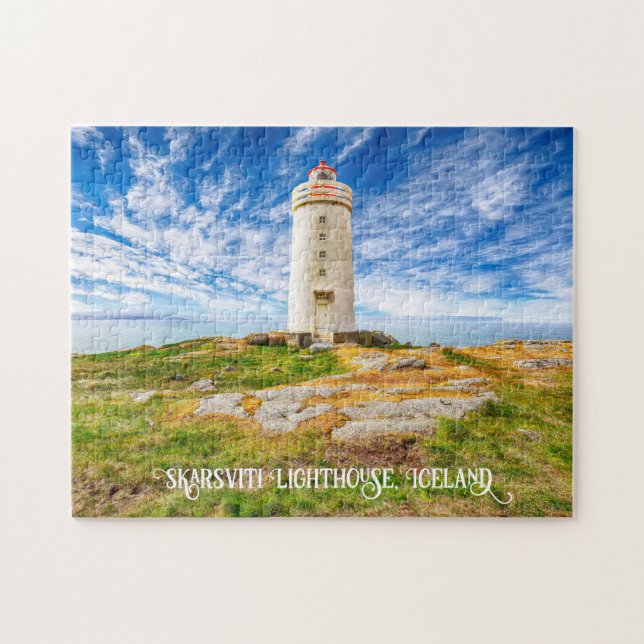 Skarsviti Lighthouse, Island Puzzle (Horizontal)