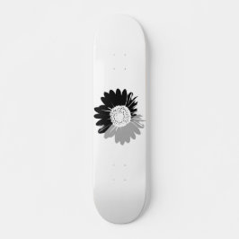 Skate auf der Blume Skateboard