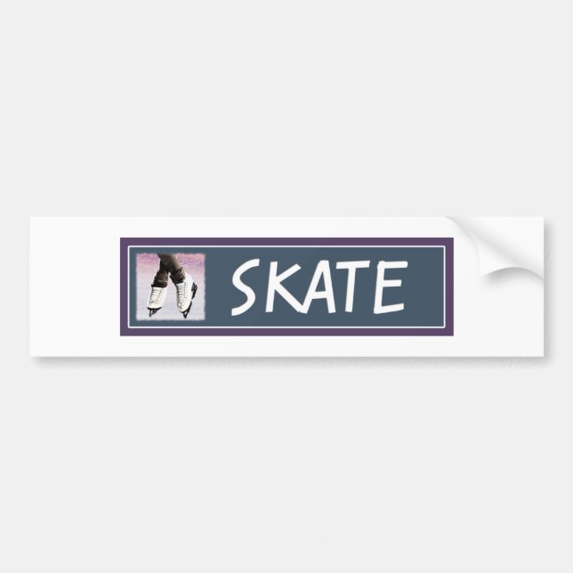 Skate Autoaufkleber (Vorne)