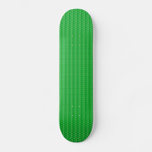 Skate Board Green Glitzer Skateboard (Vorderseite)