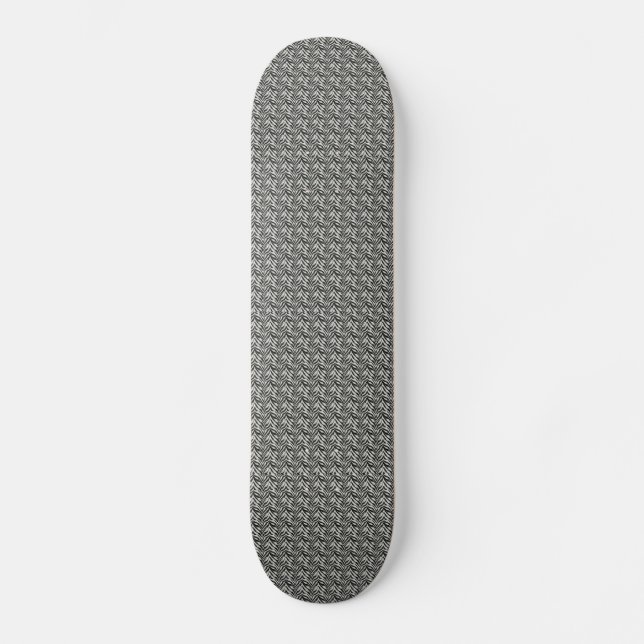 Skate Board Silver Mesh Skateboard (Vorderseite)