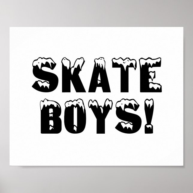 SKATE BOYS POSTER (Vorne)