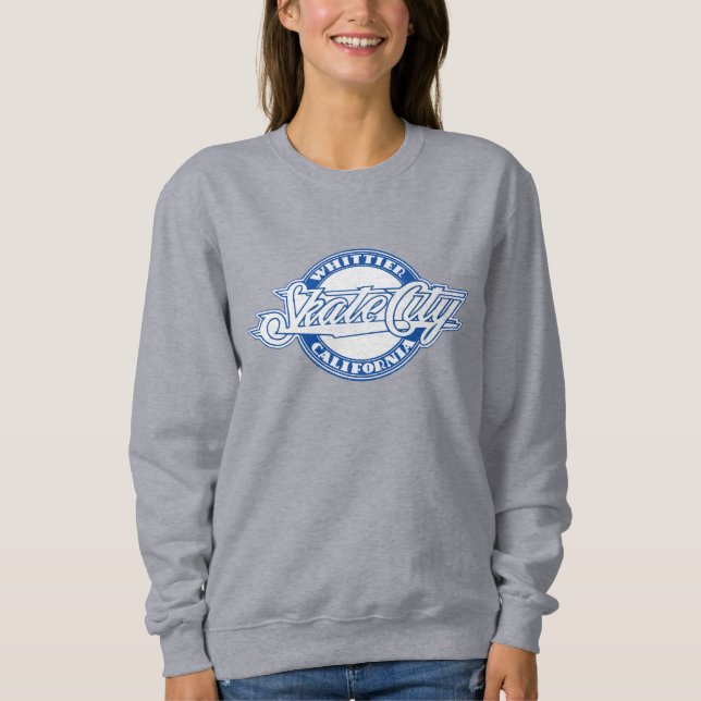 Skate City USA V2 Vintages Retro Sweatshirt (Vorderseite)