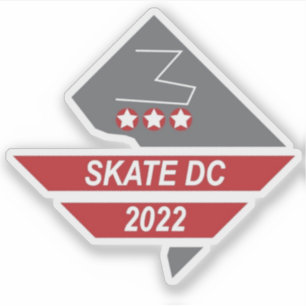 Skate DC 2022 Weekend Sticker