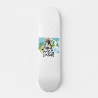 Skate Deck Eichhörnchen, Twitter der Wilde Skateboard