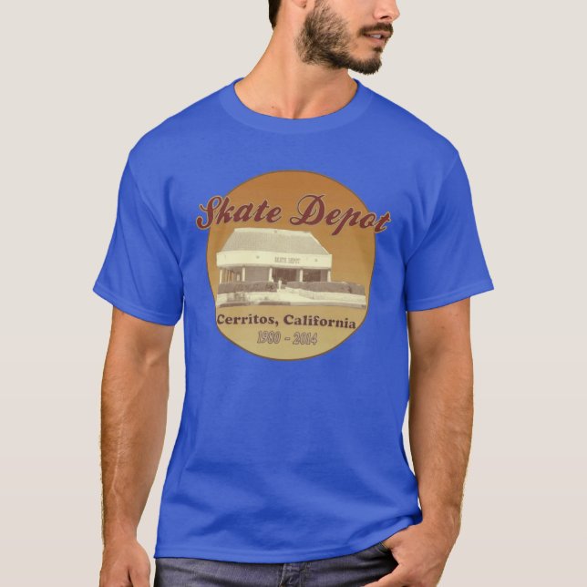 Skate Depot Rollschuhbahn T-Shirt (Vorderseite)