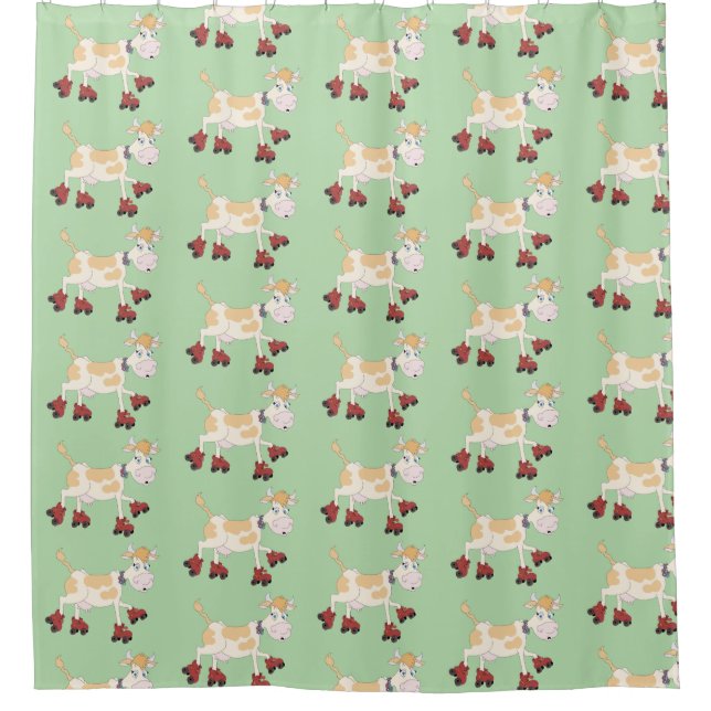 Skate Duschvorhang (Vorderseite)