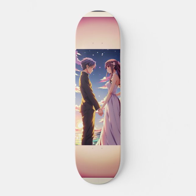 Skate Exclusivo: Casal Anime Skateboard (Vorderseite)