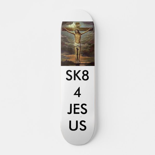 Skate für Jesus Skateboard (Vorne)