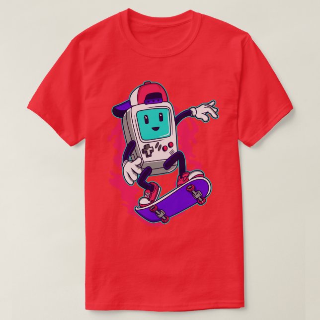 SKATE GAMER T-Shirt (Design vorne)