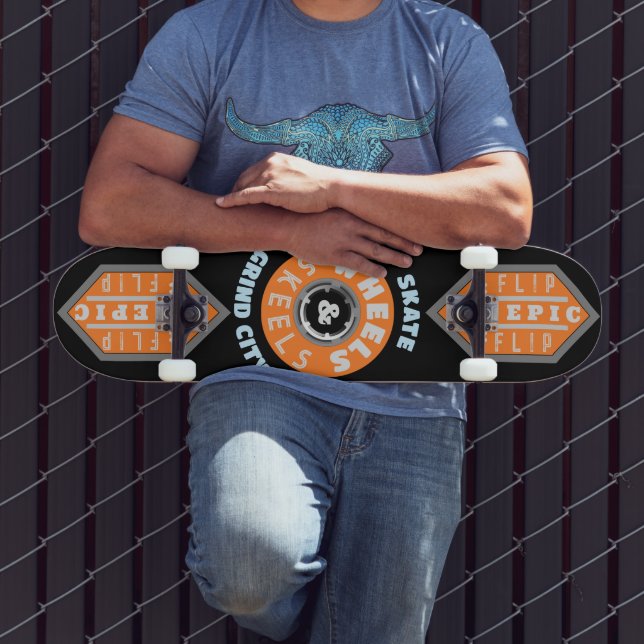 Skate Grind City Skateboard (Außenbereich 3)