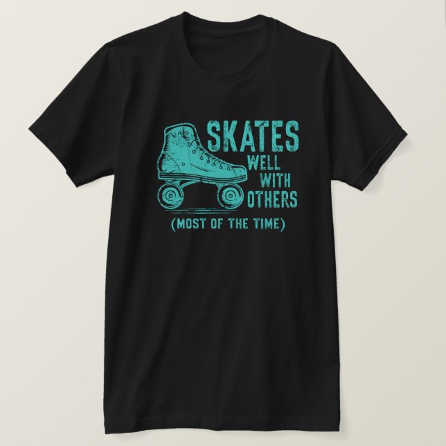 Skate gut mit anderen (meistens) T-Shirt (Design vorne)