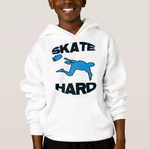 Skate-Hart-blau Hoodie