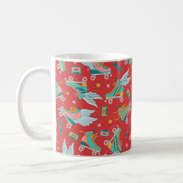 Skate in hellen Farben mit und ohne w Kaffeetasse (Links)