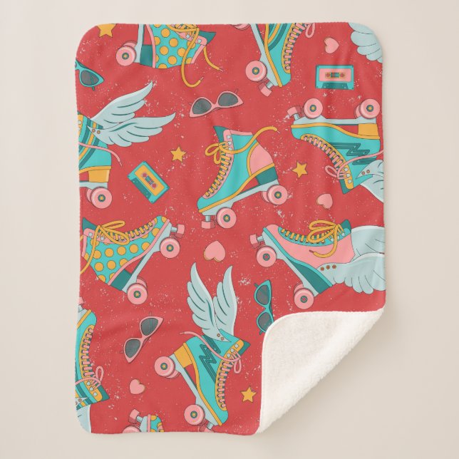 Skate in hellen Farben mit und ohne w Sherpadecke (Vorderseite)