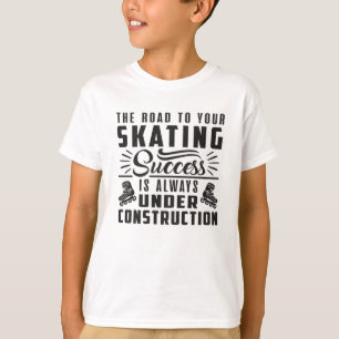 Skate Inline Skaten Skaten Inliner Geschenkidee T-Shirt