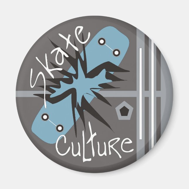 Skate Kultur Magnet (Vorne)